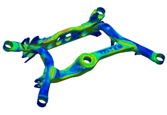 Residual stress after welding