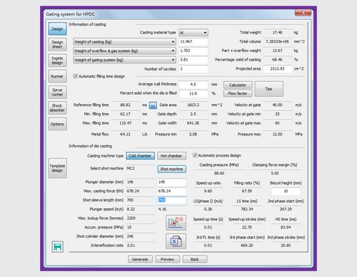 Gating Wizard Main UI